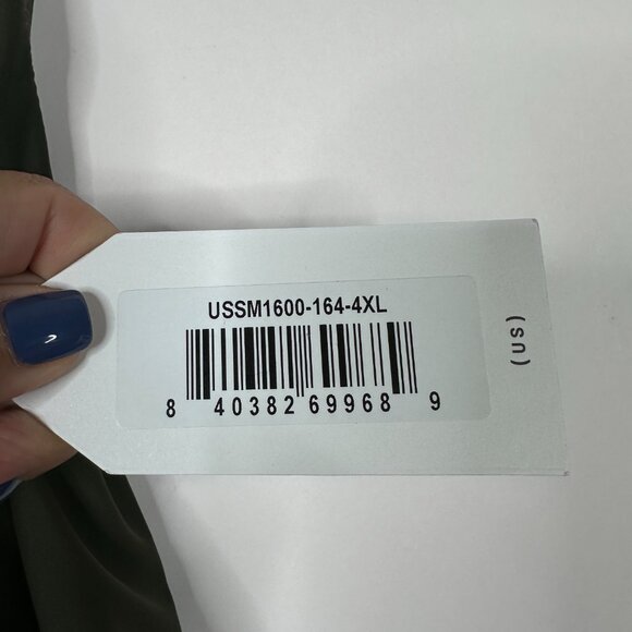 2/$30 NWT Universal Standard Swim Tank Top Dark Olive Green 7X #A1008 - Picture 7 of 9